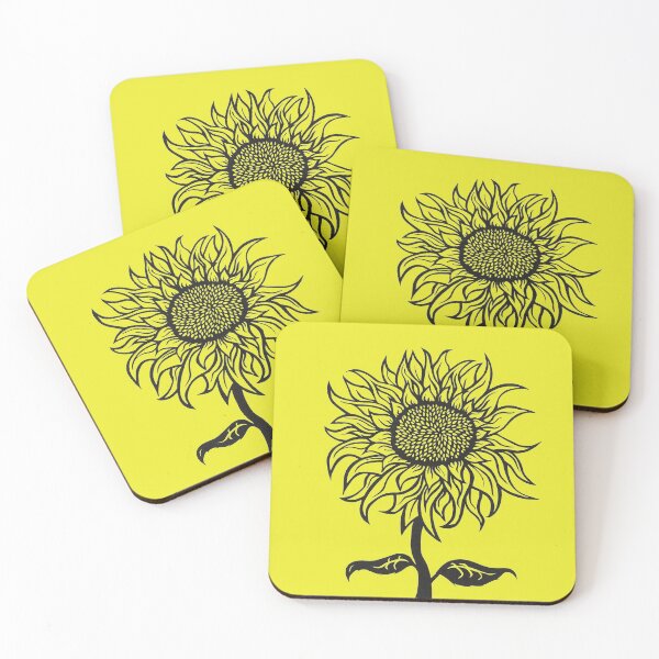 Item preview, Sunflower | Floral Design designed and sold by Monochromatics by Corie Mae Dark.