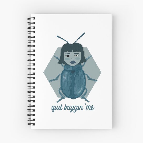 Item preview, 'Quit buggin' me' Beetle Girl designed and sold by Ellie Glasgow.