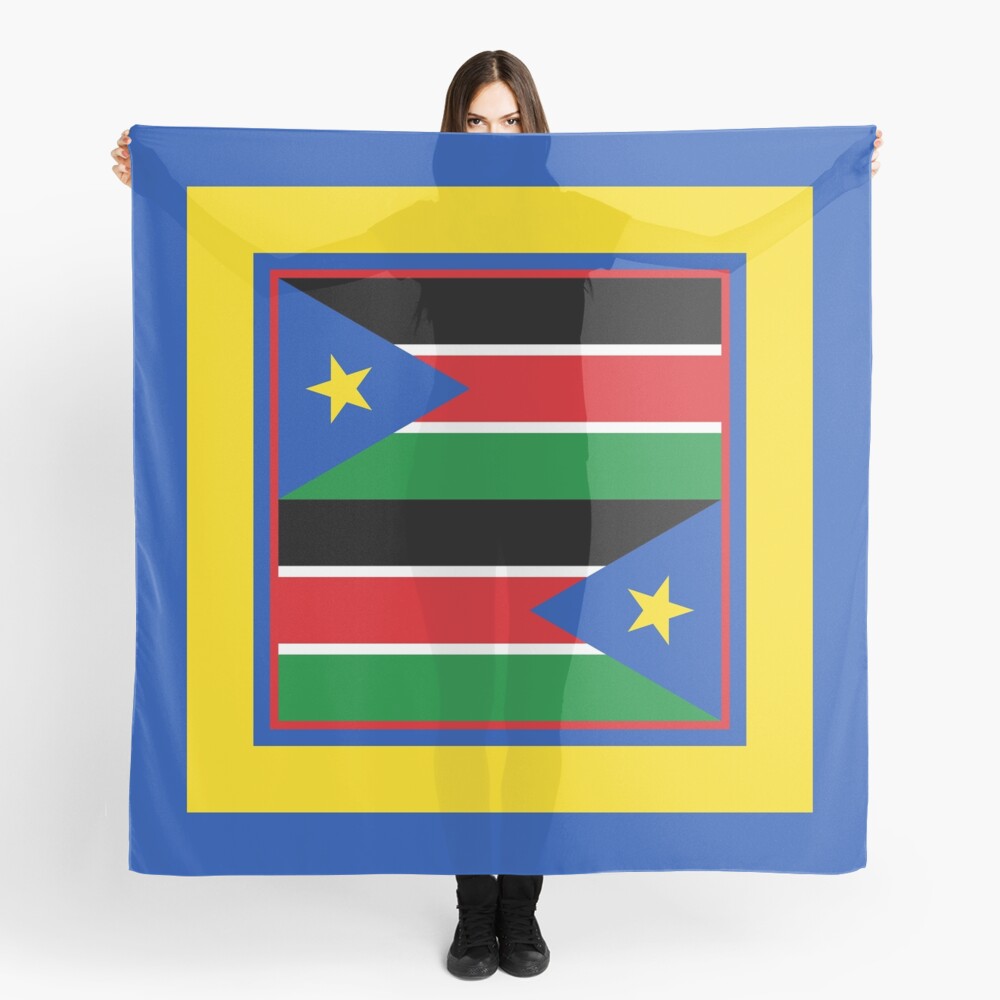 South Sudan Phone Cases & Gifts (7) Scarf