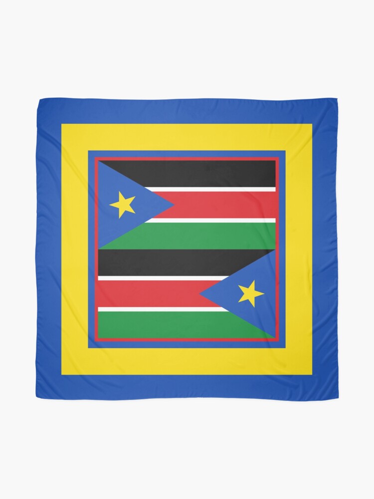 Alternate view of South Sudan Phone Cases & Gifts (7) Scarf