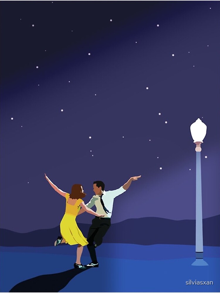 La La Land Movie Poster Canvas Print By Silviasxan Redbubble