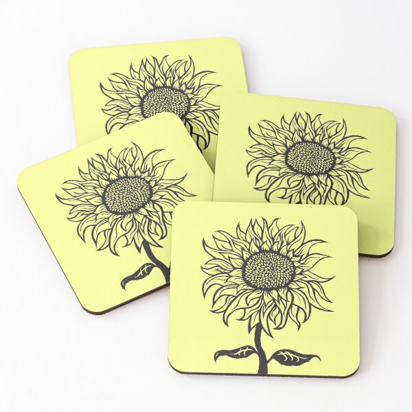 Item preview, Sunflower | Floral Design designed and sold by Monochromatics by Corie Mae Dark.