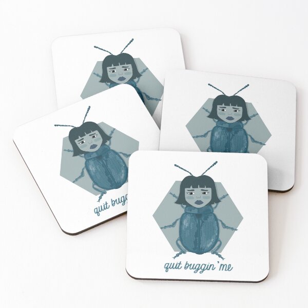 Item preview, 'Quit buggin' me' Beetle Girl designed and sold by Ellie Glasgow.