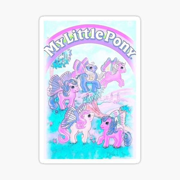 Item preview, 1980s G1 My Little Pony (Soft Pink) designed and sold by Dolls X Beauty.
