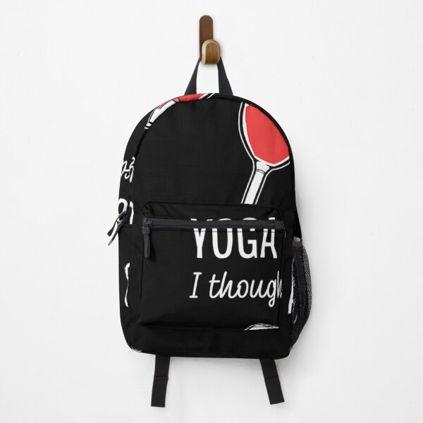 Item preview, Yoga Class I Thought You Said Pour A Glass  designed and sold by fishingcat19.
