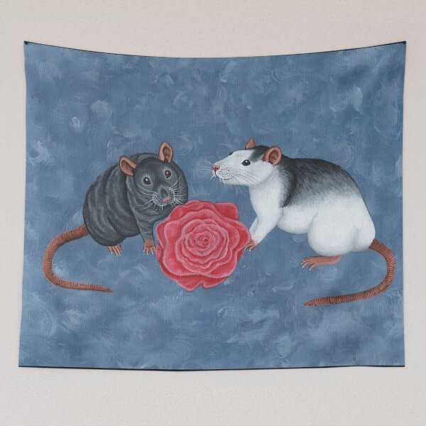 Item preview, Rats with Rose designed and sold by WolfySilver.