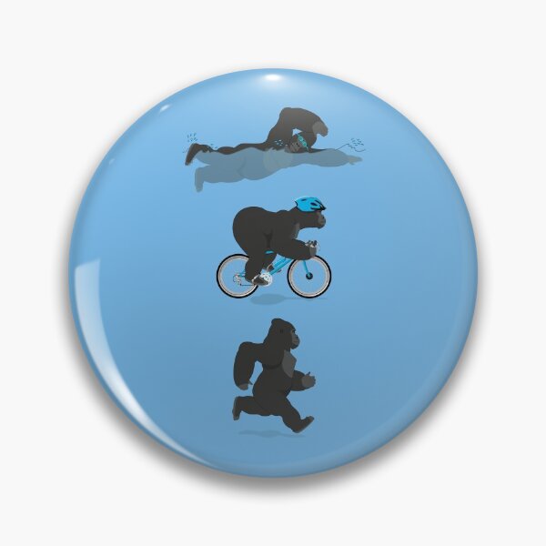Item preview, Gorilla Triathlon designed and sold by grumpyteds.
