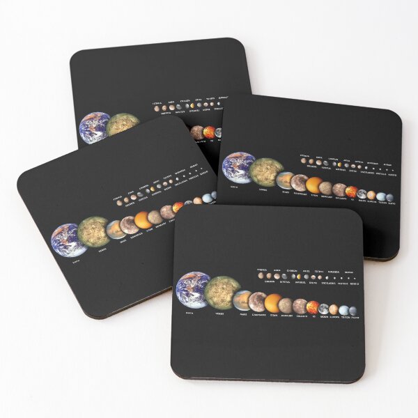 Item preview, Moons of the Solar System designed and sold by queerdesignery.