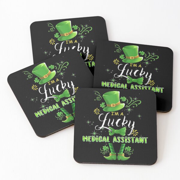 Item preview, St Patricks Day Leprechaun I'm A Lucky Medical Assistant  designed and sold by fishingcat19.