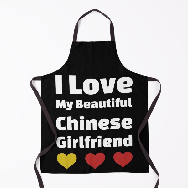 Item preview, I Love My Beautiful Chinese Girlfriend - China Girlfriend designed and sold by DiceNLDesigns.