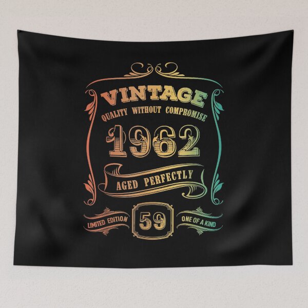Item preview, 59 Year Old Gifts Vintage 1962 Limited Edition 59th Birthday  designed and sold by fishingcat19.