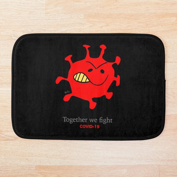 Together we fight Bath Mat