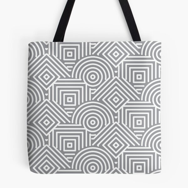 Item preview, Grey Geometric Pattern designed and sold by Parveeez.
