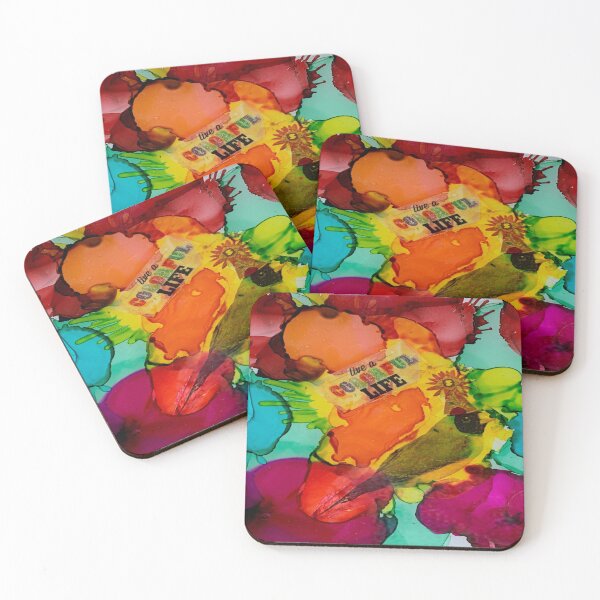 Item preview, Live a Colourful Life by Linda Hartley designed and sold by lindamoh.