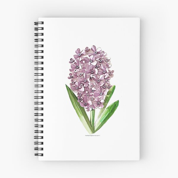 Item preview, Printed Paper Quilling Art by Hyunah Yi/ Hyacinth flower/Mother&ampAnniversary/Birthday/Thank you gift/Botanical Art/Spring flower Art/Handmade designed and sold by Sweetpaperdesignsol Hyunah Yi.
