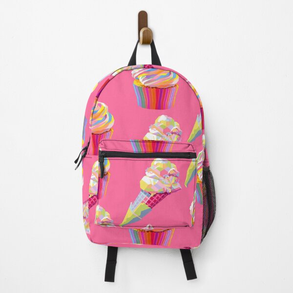 Item preview, Colorful Ice Creams Wpap Pop Art Pattern Pink background designed and sold by ahmadnusyirwan.
