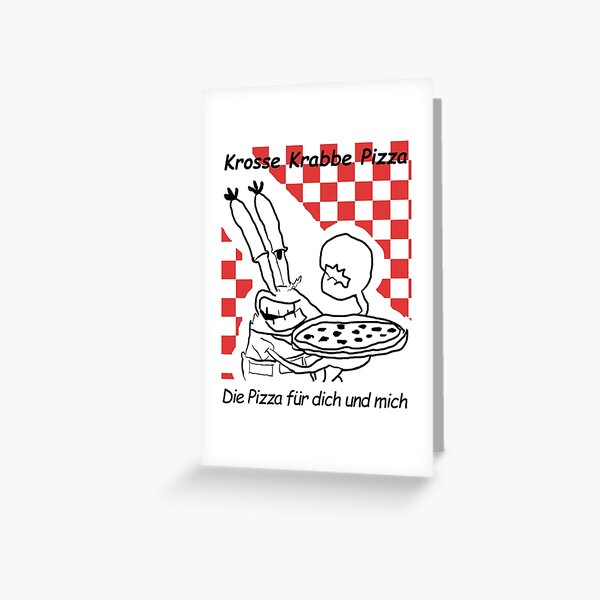 Item preview, Die Krosse Krabbe Pizza - Krusty Krab Pizza Spongebob designed and sold by jonah876.