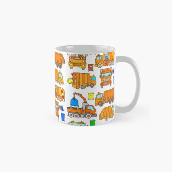 Vista previa del artículo con la obra «Camiones de basura recolección de basura basurero», diseñado y vendido por samshirts.