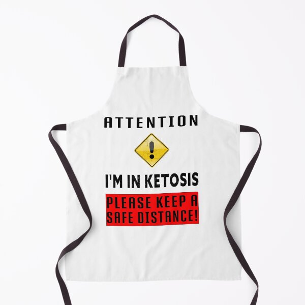 Item preview, Attention! I'm in Ketosis - keep a safe distance. - black designed and sold by dJ-Design.
