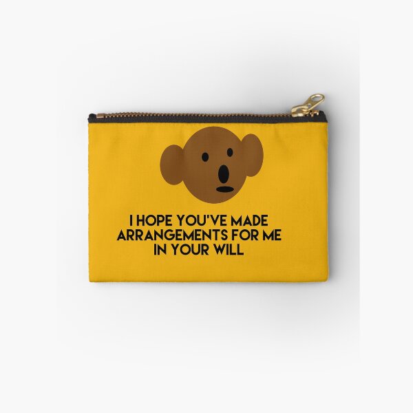 Item preview, Teddy Bear  I hope youve made arrangements for me in your will designed and sold by headtrackerart.