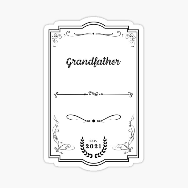 Item preview, Grandfather Established 2021 | Grandad | Grandpa | Grandfather | Papa | Mommy | Expecting | Father to Be designed and sold by itsokaybyme.