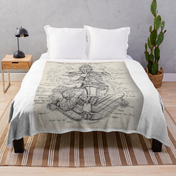 Item preview, Anatomy Diagram of a Rabbit designed and sold by FunnyScot.