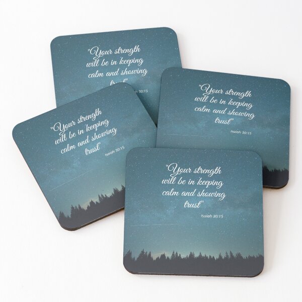 Item preview, JW Year Text 2021,Isaiah 30:15, Great Gift Idea for Jehovah Witnesses designed and sold by magdajwgifts.