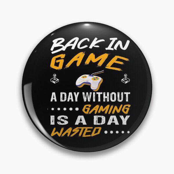 Item preview, A Day Without Gaming - Funny Video Gamer T-Shirt designed and sold by dJ-Design.