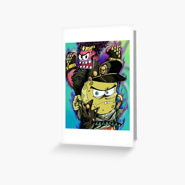 Jojo Menacing Png ! Sticker | Greeting Card