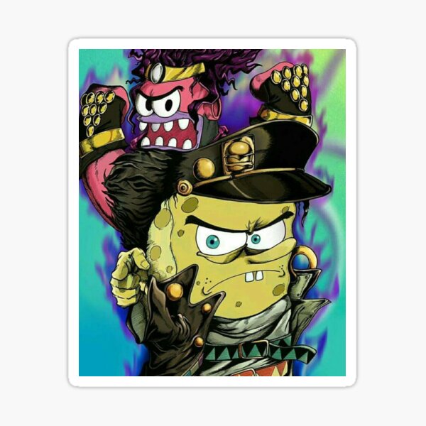 Vista previa del artículo con la obra «Bob Esponja Jojo», diseñado y vendido por Pisacs-Arts.