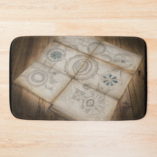 Item preview, The Voynich Manuscript f86v Rosette Foldout designed and sold by Try-It.
