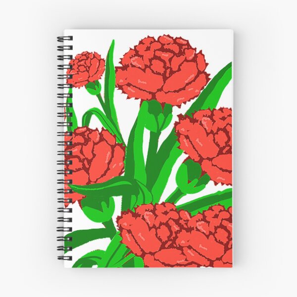 Item preview, Red carnations, red carnations designed and sold by María Ángeles Conesa Artés.