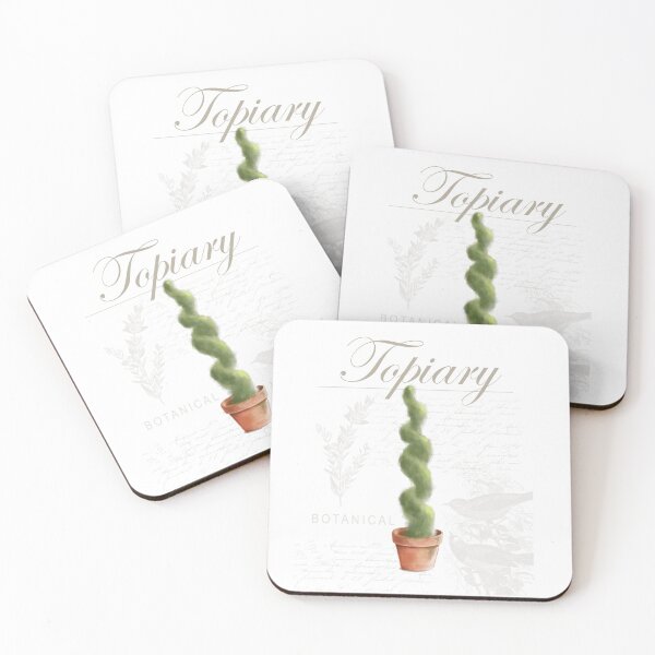 Item preview, French topiary design number four designed and sold by Susie Bell.