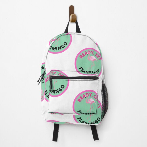 Item preview, Ready, Set, Flamingo Pun designed and sold by ToastyBopShop.