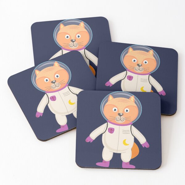 Item preview, Cute Astronaut Cat designed and sold by Hapoel.