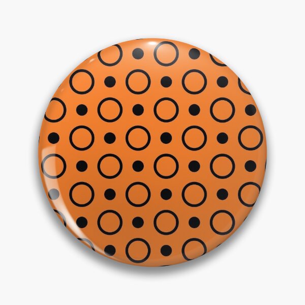 Artikelvorschau, Schwarze Kreise und Polka Dots Orange entworfen und verkauft von lornakay.