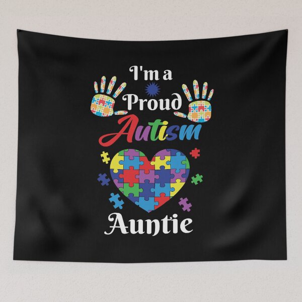 Item preview, Autism Auntie Autism Awareness Gift designed and sold by Ibu83.