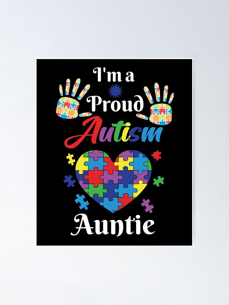 Póster con la obra «Regalo de concienciación sobre el autismo de - Main Image