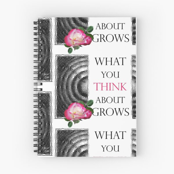 Item preview, What You Think About Grows, the Ripple Effect White designed and sold by SpiritGifts.