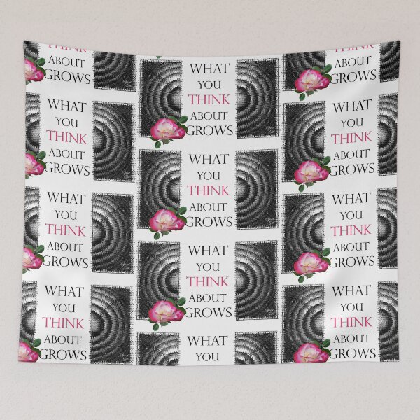 Item preview, What You Think About Grows, the Ripple Effect White designed and sold by SpiritGifts.