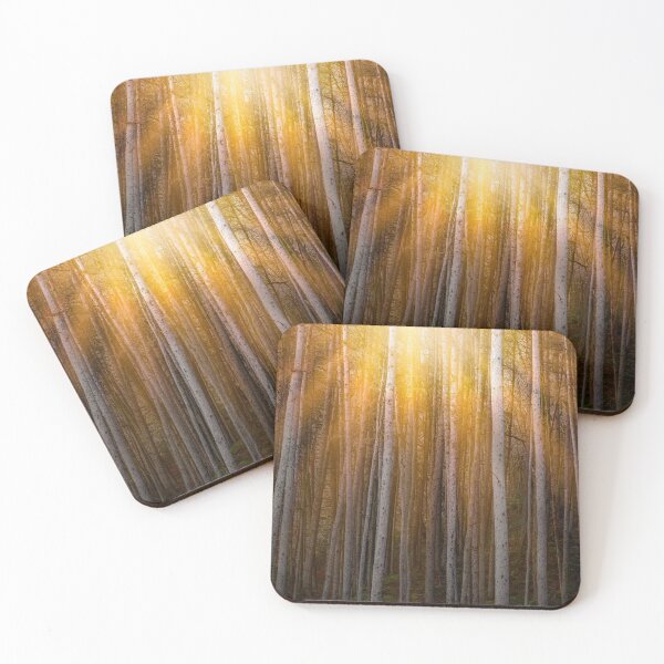 Item preview, Wintry forest of Birch trees designed and sold by Leighton Collins.