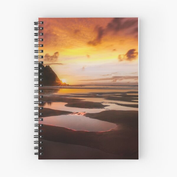 Item preview, Three Cliffs Bay sunrise designed and sold by Leighton Collins.