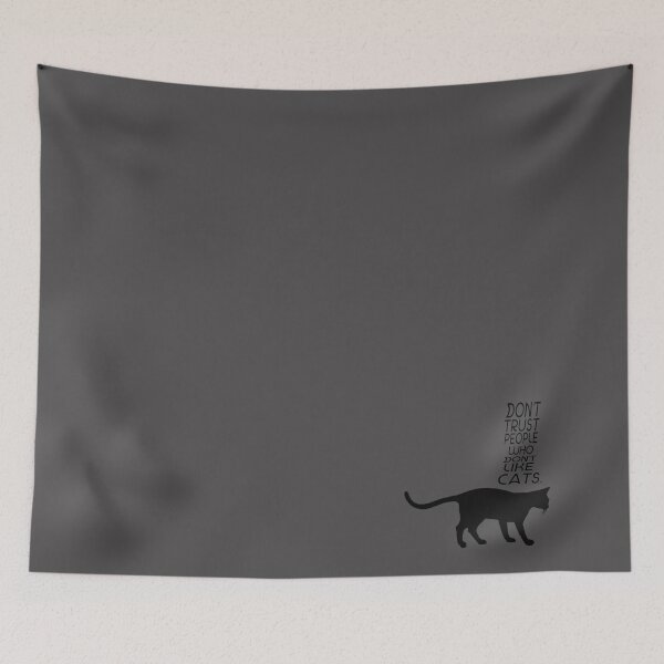 Item preview, Don't Trust People Who Don't Like Cats designed and sold by Askvr.