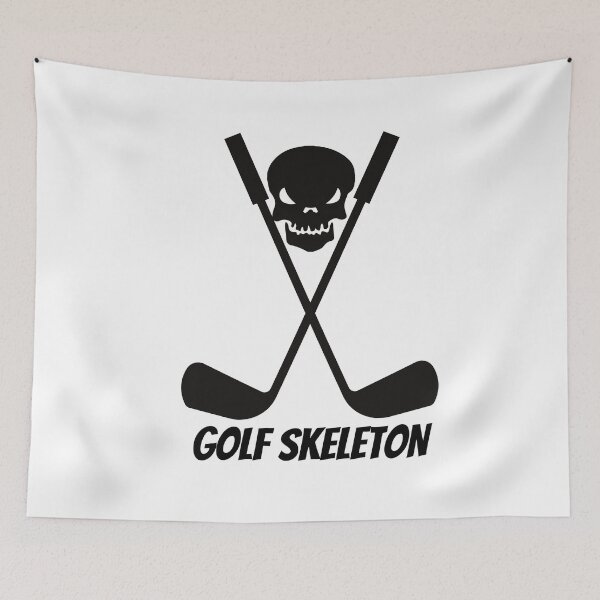 Item preview, Golf Skeleton designed and sold by HasnaanMohsin.