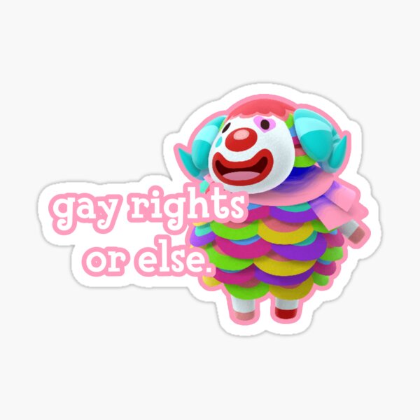 Pietro sagt Homosexuell Rechte Sticker