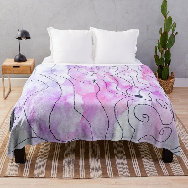 Artikelvorschau, Swirly Whirl-Purple entworfen und verkauft von Designs By YL.