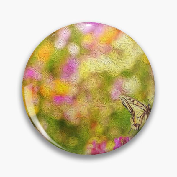 Item preview, butterfly in a flower in the meadow designed and sold by ritusdesigns.