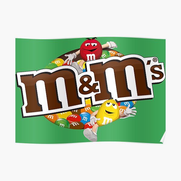 M And Ms Posters Redbubble