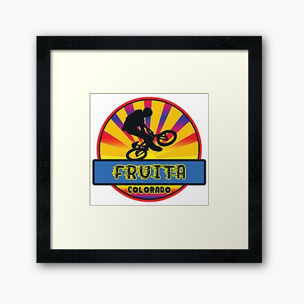 Item preview, MOUNTAIN BIKE FRUITA COLORADO BIKING MOUNTAINS designed and sold by DESTINATIONS DECAL.