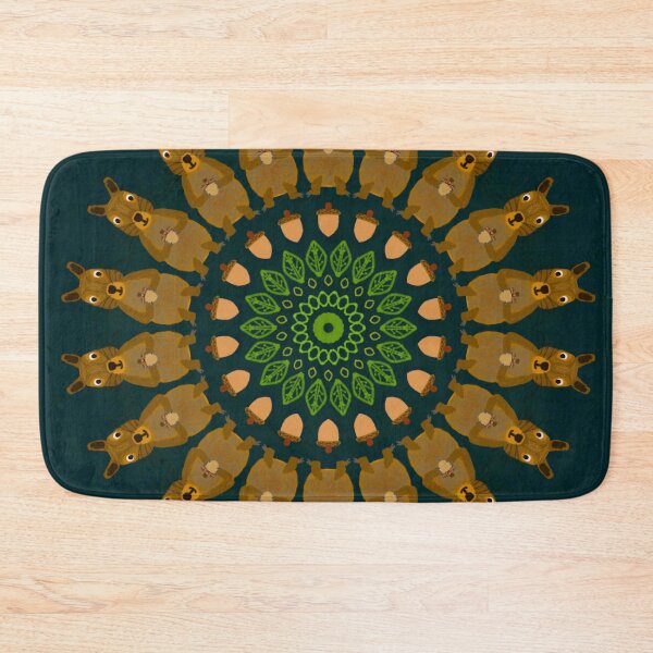 Item preview, Nutty Squirrel Mandala Design designed and sold by MandalaZoo.